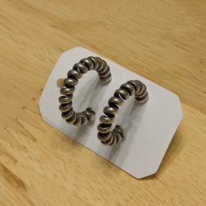 Silver Mini Hoop Earrings